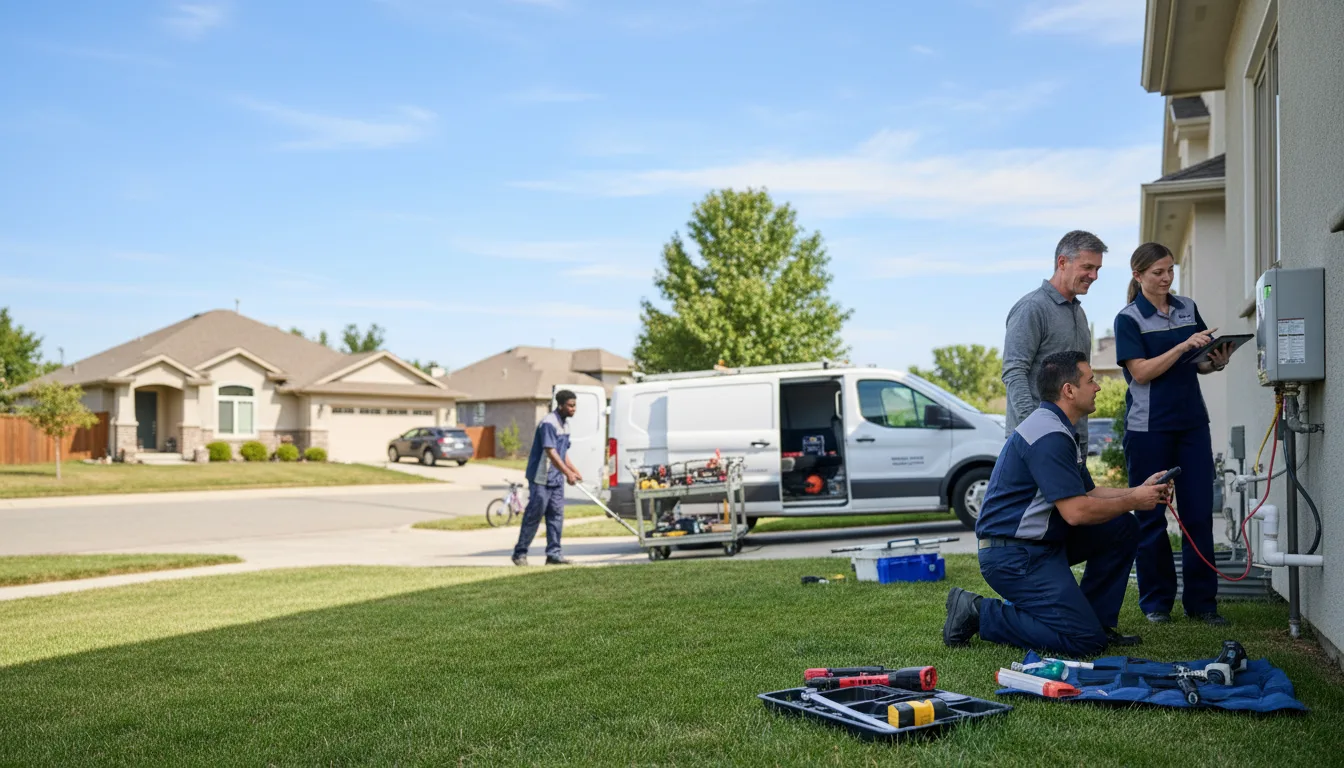 Tankless water heater service in Maysville, AR